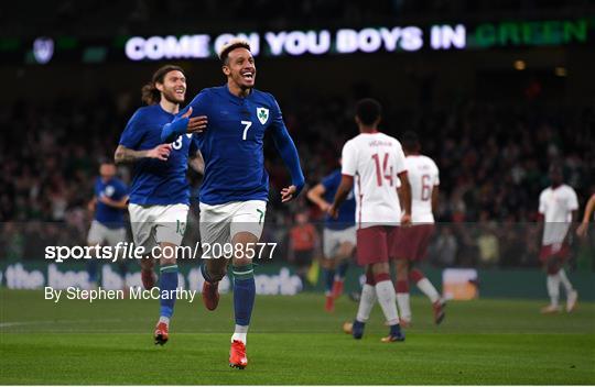 Republic of Ireland v Qatar - International Friendly Republic of Ireland v Qatar - International Friendly