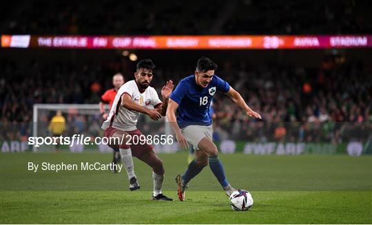 Republic of Ireland v Qatar - International Friendly Republic of Ireland v Qatar - International Friendly