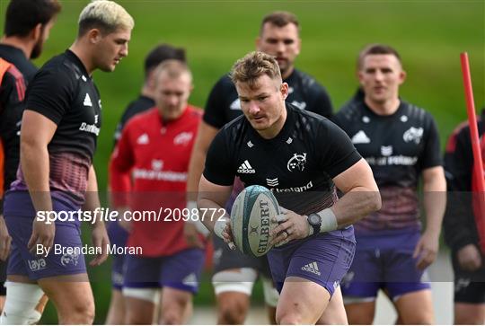 Munster Rugby squad training Munster Rugby squad training