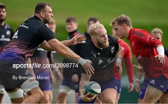 Munster Rugby squad training Munster Rugby squad training