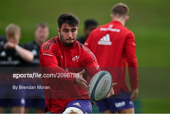 Munster Rugby squad training Munster Rugby squad training