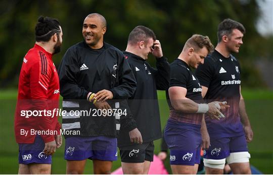 Munster Rugby squad training