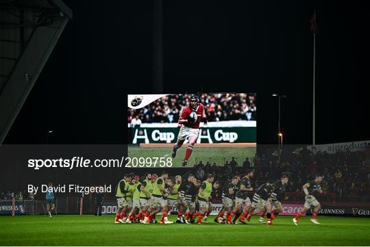 Munster v Connacht - United Rugby Championship Munster v Connacht - United Rugby Championship