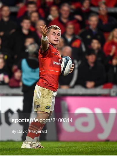 Munster v Connacht - United Rugby Championship Munster v Connacht - United Rugby Championship