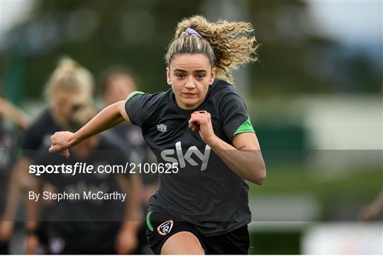 Republic of Ireland Women Training Session Republic of Ireland Women Training Session
