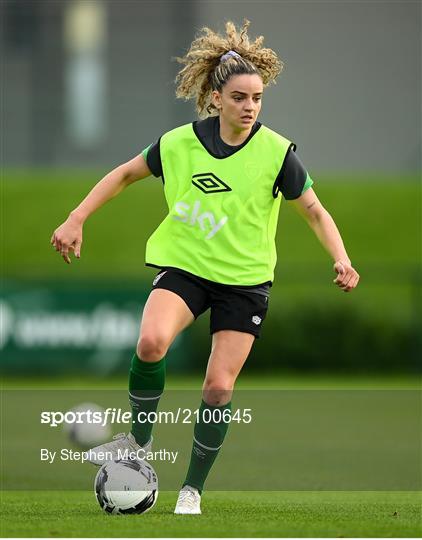 Republic of Ireland Women Training Session Republic of Ireland Women Training Session