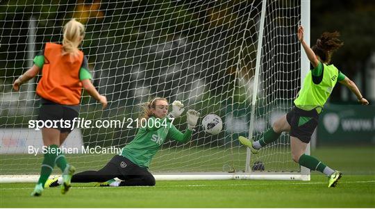 Republic of Ireland Women Training Session Republic of Ireland Women Training Session