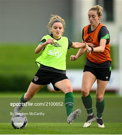 Republic of Ireland Women Training Session Republic of Ireland Women Training Session