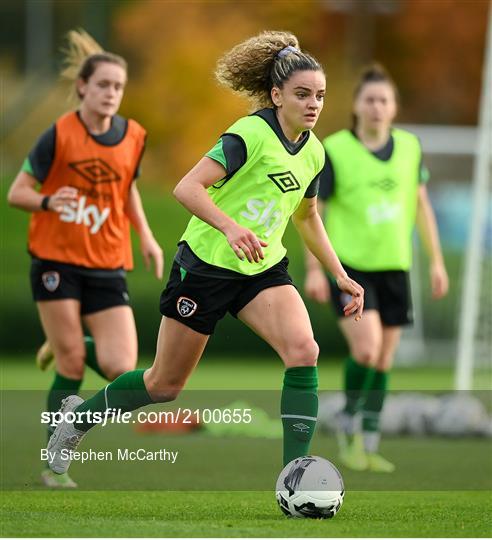 Republic of Ireland Women Training Session Republic of Ireland Women Training Session