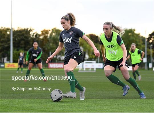 Republic of Ireland Women Training Session Republic of Ireland Women Training Session
