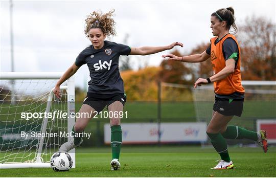 Republic of Ireland Women Training Session Republic of Ireland Women Training Session