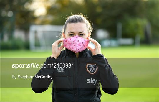 Republic of Ireland Women Show Support for Breast Cancer Awareness