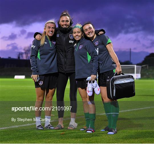Republic of Ireland Women Training Session Republic of Ireland Women Training Session