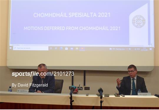 GAA Special Congress Media Briefing