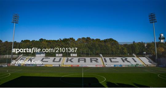 Crvena Zvezda v St Patrick’s Athletic - UEFA Youth League First Round Second Leg Crvena Zvezda v St Patrick’s Athletic - UEFA Youth League First Round Second Leg