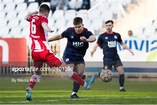 Crvena Zvezda v St Patrick’s Athletic - UEFA Youth League First Round Second Leg Crvena Zvezda v St Patrick’s Athletic - UEFA Youth League First Round Second Leg