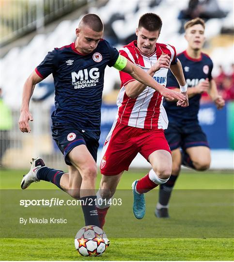 Crvena Zvezda v St Patrick’s Athletic - UEFA Youth League First Round Second Leg Crvena Zvezda v St Patrick’s Athletic - UEFA Youth League First Round Second Leg