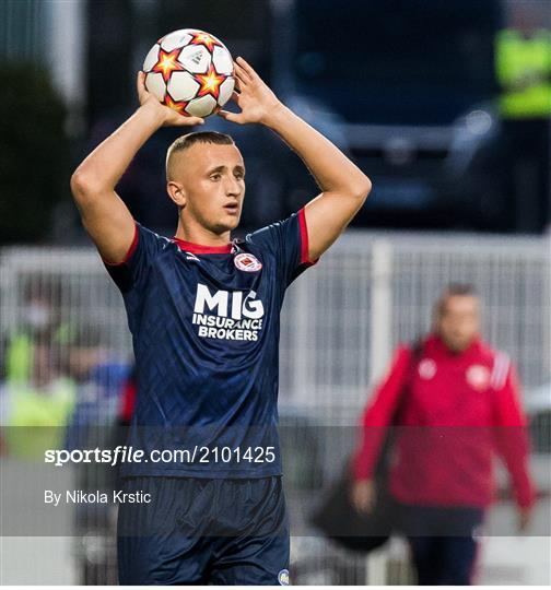 Crvena Zvezda v St Patrick’s Athletic - UEFA Youth League First Round Second Leg