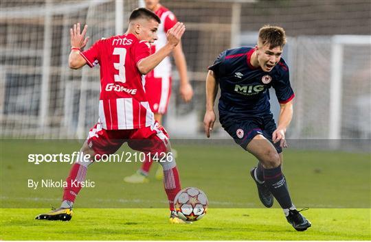 Crvena Zvezda v St Patrick’s Athletic - UEFA Youth League First Round Second Leg Crvena Zvezda v St Patrick’s Athletic - UEFA Youth League First Round Second Leg