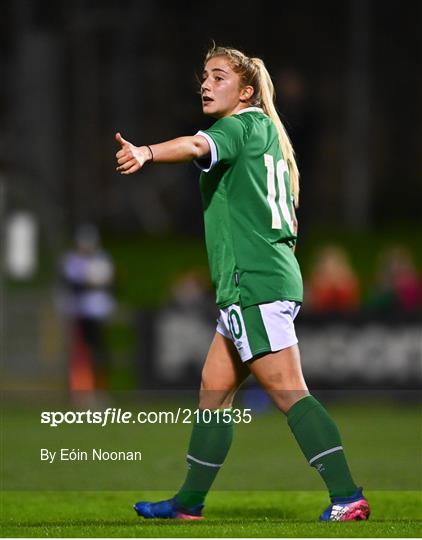 Republic of Ireland v England - UEFA Women's U19 Championship Qualifier Republic of Ireland v England - UEFA Women's U19 Championship Qualifier