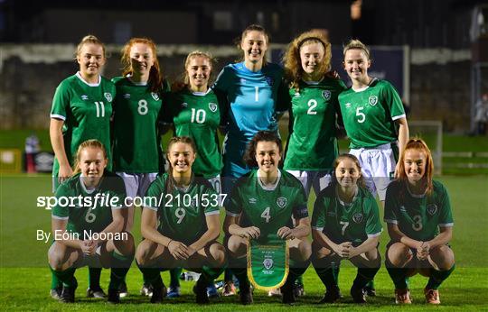 Republic of Ireland v England - UEFA Women's U19 Championship Qualifier Republic of Ireland v England - UEFA Women's U19 Championship Qualifier