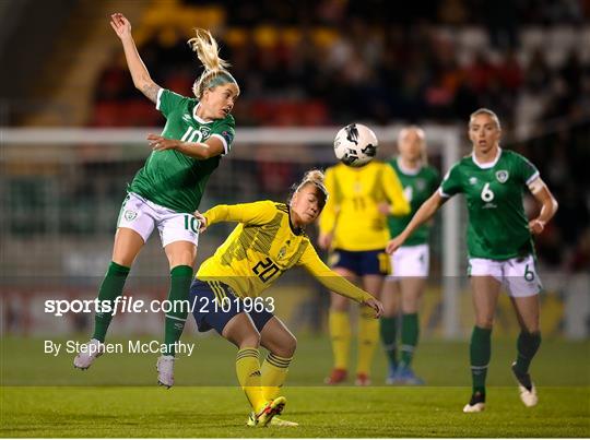 Republic of Ireland v Sweden - FIFA Women's World Cup 2023 Qualifier Republic of Ireland v Sweden - FIFA Women's World Cup 2023 Qualifier