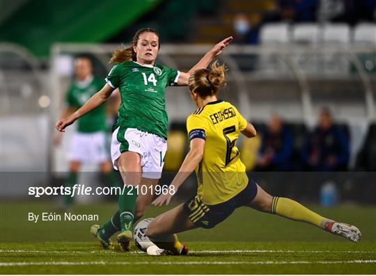 Republic of Ireland v Sweden - FIFA Women's World Cup 2023 Qualifier Republic of Ireland v Sweden - FIFA Women's World Cup 2023 Qualifier