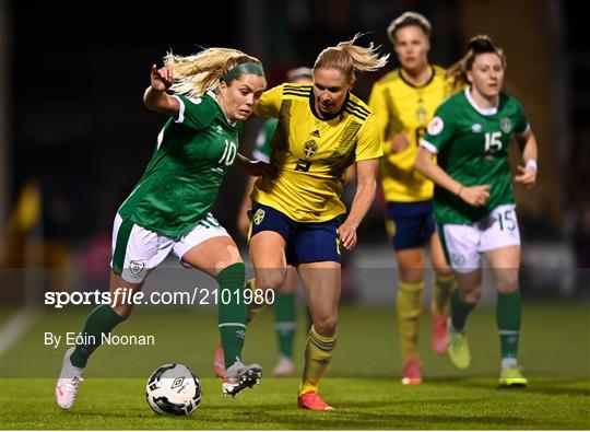 Republic of Ireland v Sweden - FIFA Women's World Cup 2023 Qualifier Republic of Ireland v Sweden - FIFA Women's World Cup 2023 Qualifier