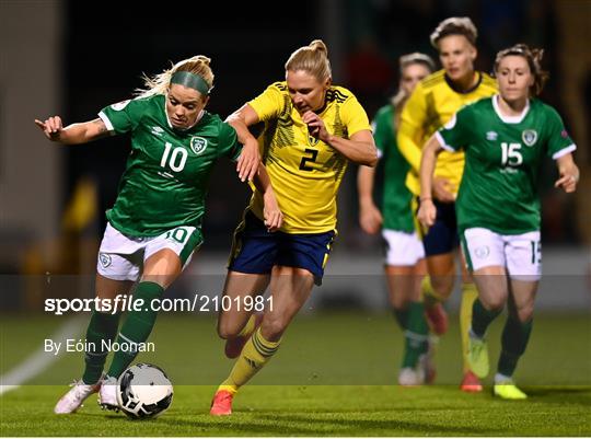 Republic of Ireland v Sweden - FIFA Women's World Cup 2023 Qualifier Republic of Ireland v Sweden - FIFA Women's World Cup 2023 Qualifier