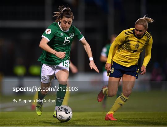 Republic of Ireland v Sweden - FIFA Women's World Cup 2023 Qualifier Republic of Ireland v Sweden - FIFA Women's World Cup 2023 Qualifier