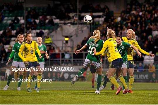Republic of Ireland v Sweden - FIFA Women's World Cup 2023 Qualifier Republic of Ireland v Sweden - FIFA Women's World Cup 2023 Qualifier