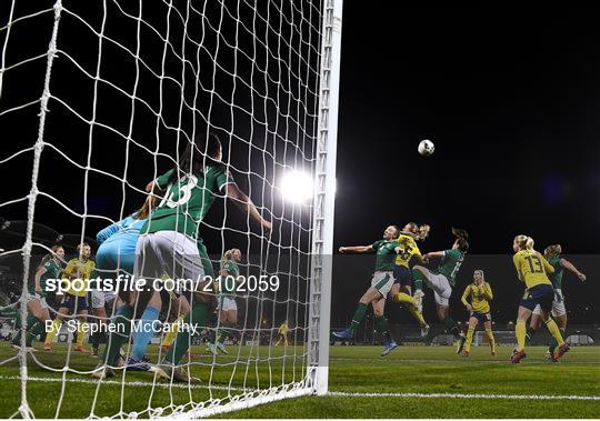 Republic of Ireland v Sweden - FIFA Women's World Cup 2023 Qualifier Republic of Ireland v Sweden - FIFA Women's World Cup 2023 Qualifier