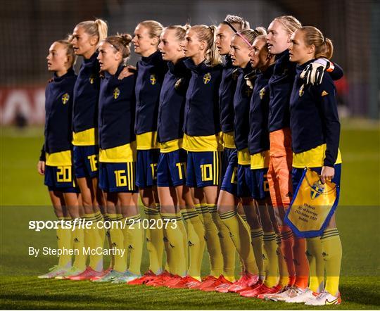 Republic of Ireland v Sweden - FIFA Women's World Cup 2023 Qualifier Republic of Ireland v Sweden - FIFA Women's World Cup 2023 Qualifier