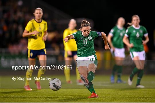 Republic of Ireland v Sweden - FIFA Women's World Cup 2023 Qualifier Republic of Ireland v Sweden - FIFA Women's World Cup 2023 Qualifier