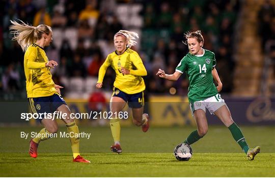 Republic of Ireland v Sweden - FIFA Women's World Cup 2023 Qualifier Republic of Ireland v Sweden - FIFA Women's World Cup 2023 Qualifier