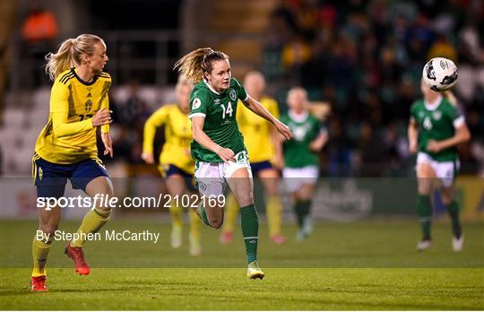 Republic of Ireland v Sweden - FIFA Women's World Cup 2023 Qualifier Republic of Ireland v Sweden - FIFA Women's World Cup 2023 Qualifier