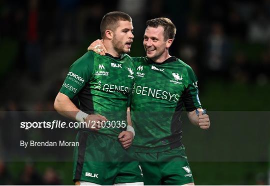 Connacht v Ulster - United Rugby Championship