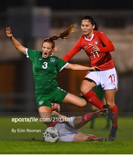 Switzerland v Republic of Ireland - UEFA Women's U19 Championship Qualifier