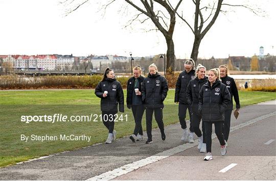 Republic of Ireland Women in Helsinki