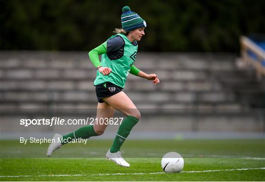 Republic of Ireland Women Training Session Republic of Ireland Women Training Session