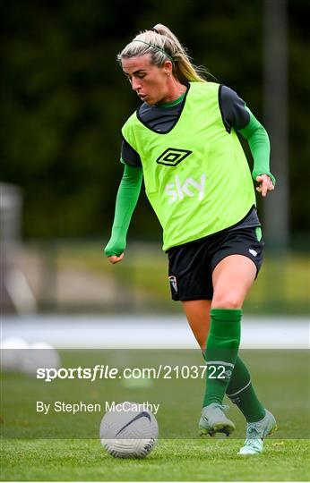 Republic of Ireland Women Training Session Republic of Ireland Women Training Session