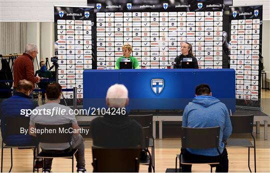 Republic of Ireland Women Press Conference & Training Session