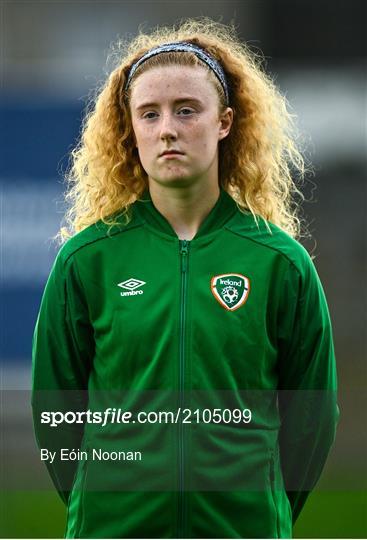 Northern Ireland v Republic of Ireland - UEFA Women's U19 Championship Qualifier Northern Ireland v Republic of Ireland - UEFA Women's U19 Championship Qualifier