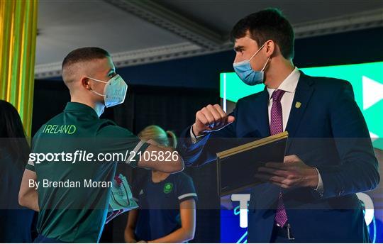 Team Ireland Homecoming from Tokyo 2020 Olympics