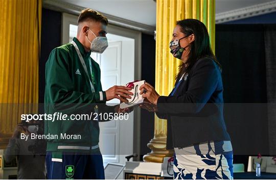 Team Ireland Homecoming from Tokyo 2020 Olympics