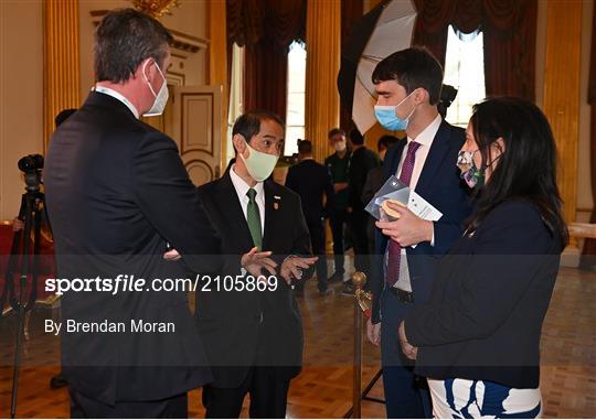 Team Ireland Homecoming from Tokyo 2020 Olympics