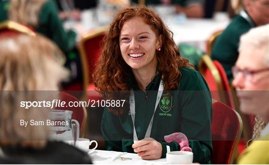 Team Ireland Homecoming from Tokyo 2020 Olympics