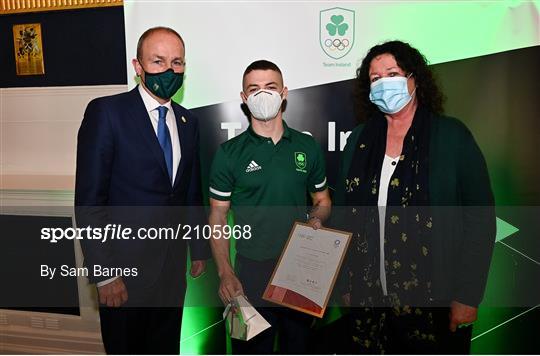 Team Ireland Homecoming from Tokyo 2020 Olympics Team Ireland Homecoming from Tokyo 2020 Olympics