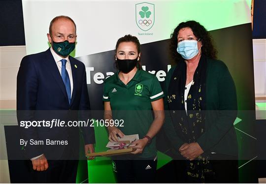 Team Ireland Homecoming from Tokyo 2020 Olympics