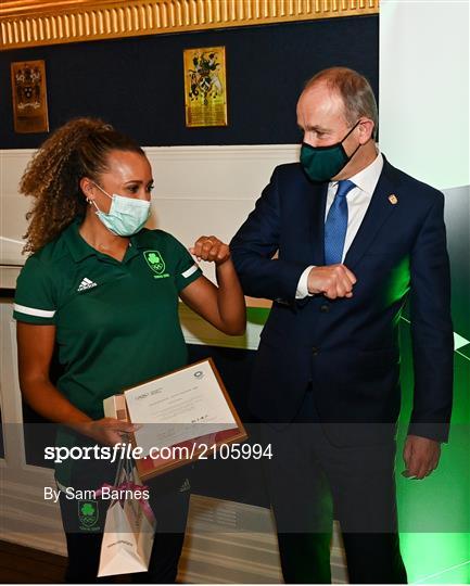 Team Ireland Homecoming from Tokyo 2020 Olympics